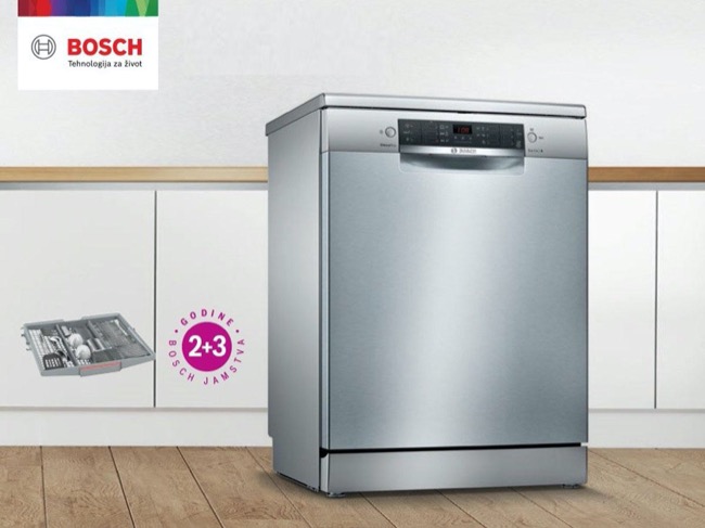 Review chi tiết máy rửa bát Bosch SMS46NI05E